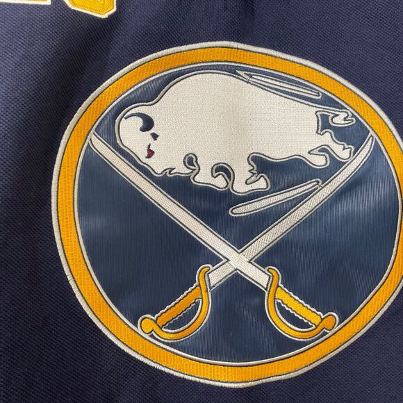 Buffalo Sabres Jersey Mens 50/ US  size 2XL Blue NHL Hockey 26 Fan Hard Reebok - Picture 4 of 10